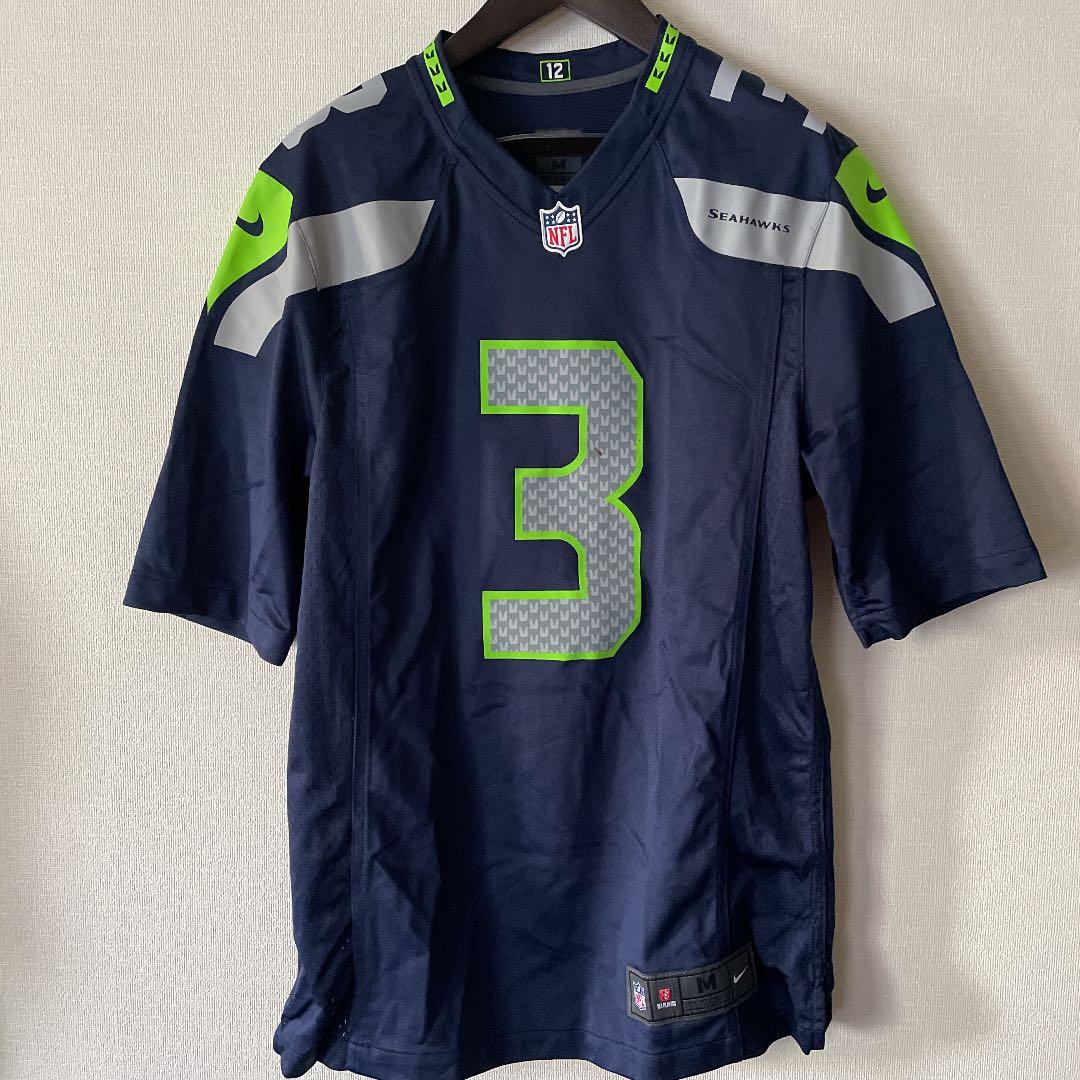 NFL シアトル　シーホークス　ラッセルウィルソン　ジャージ