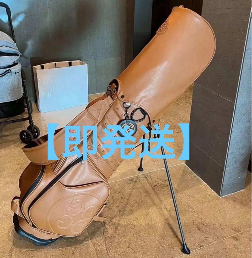 【即発送】 G/FORE ジーフォア ゴルフ キャディバッグ ブラウンスタンド式