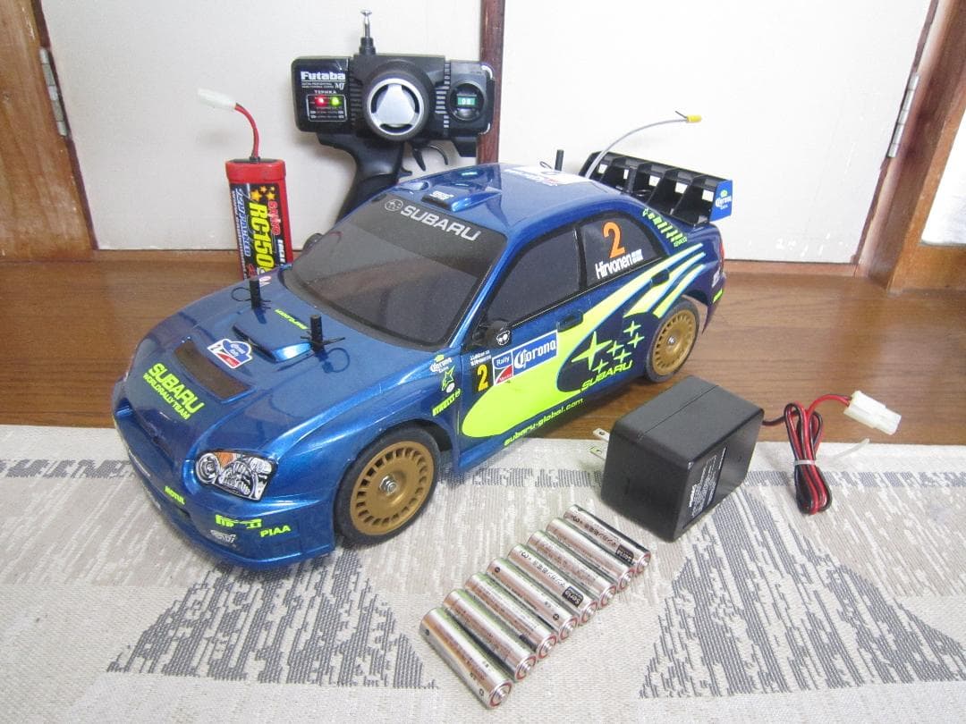 レ*ン様 大赤字スタート 1/10 タミヤ TT01 インプレッサ 鬼速仕様 完