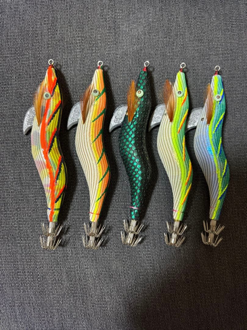 餌木猿 スーパーシャロー 10本セット アジレッド　せとか フジなど