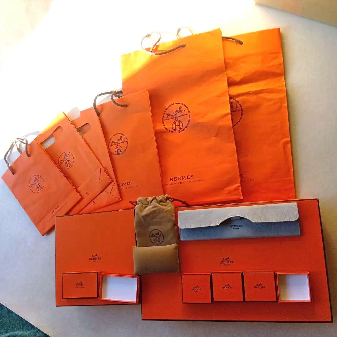 HERMES ギフト用箱、袋 などセット 16点コメントから10%引き