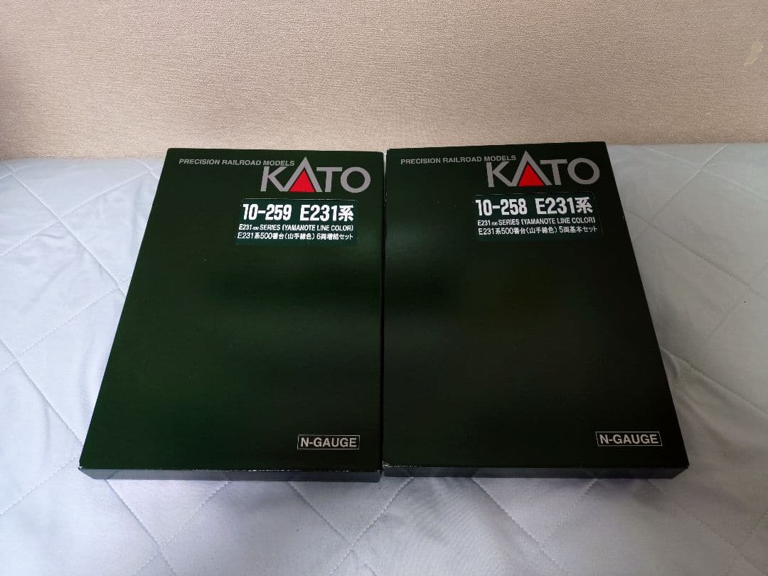 Nゲージ　KATO　E231系500番台　山手線　11両セット　室内灯付き