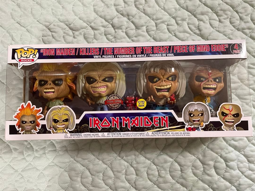Funko POP! ROCKS IRON MAIDEN アイアンメイデン 4体