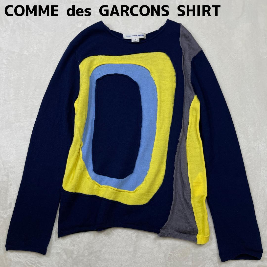 COMME des GARCONS SHIRT　デザインニット　2018AW
