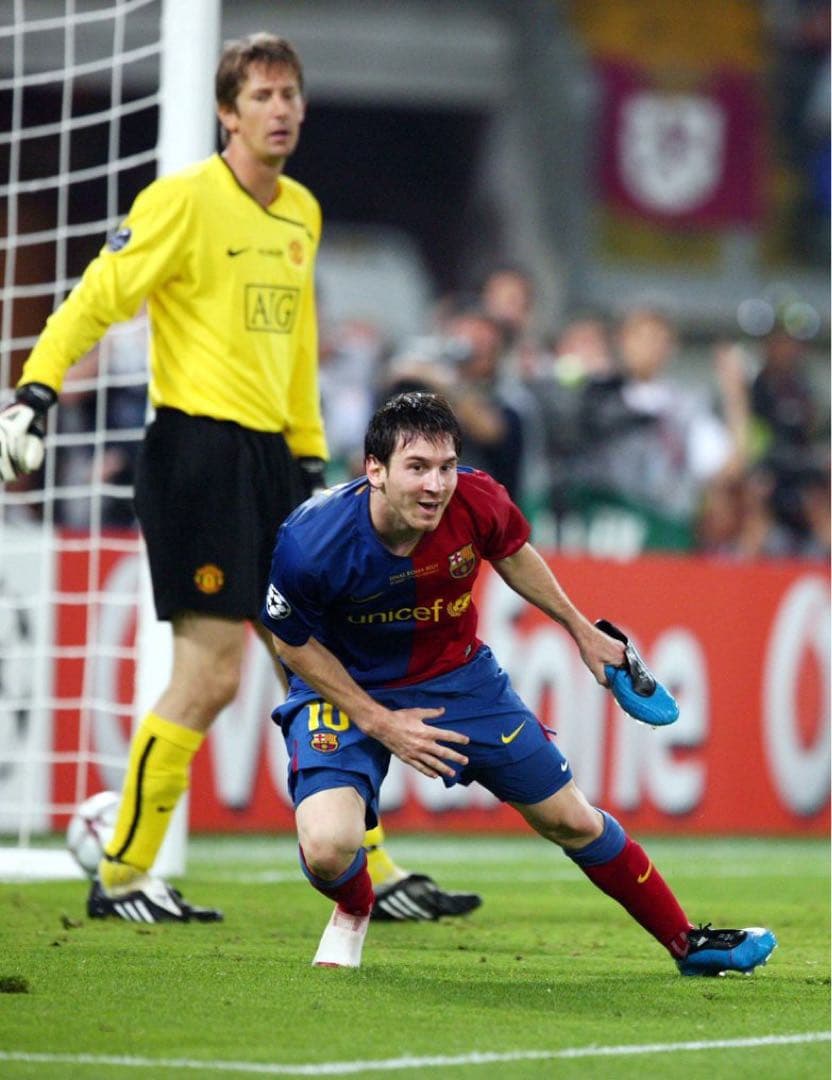 メッシ　直筆サインスパイク　バルセロナ　アルゼンチン代表　当選書付　アディダス