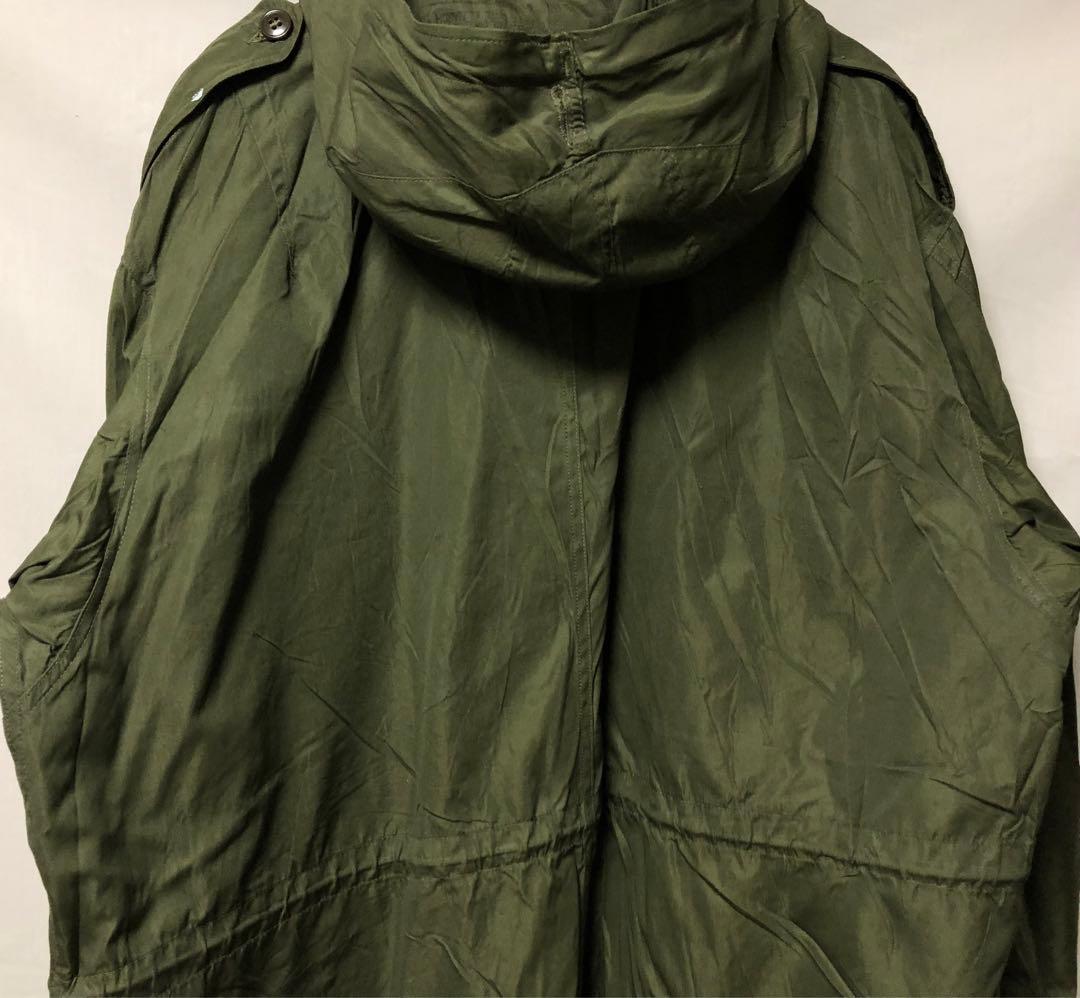 米軍実物 50s M-51パーカ 初期 アルミジッパー デッドストック 美品