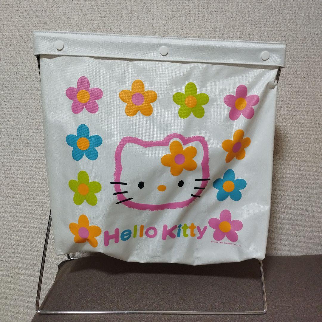 【希少】サンリオ　ハローキティ　収納バスケット　1998年当時発売