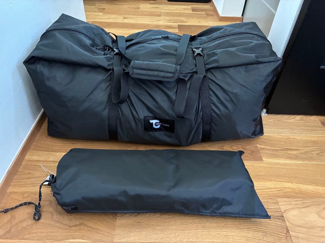 TOKYO CRAFTS 東京クラフト　テンビシェルター　ブラック　ルーフ付き