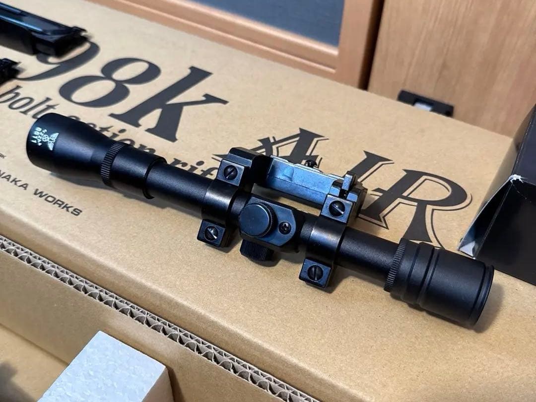 タナカ kar98k air ・スコープ、マガジンセット