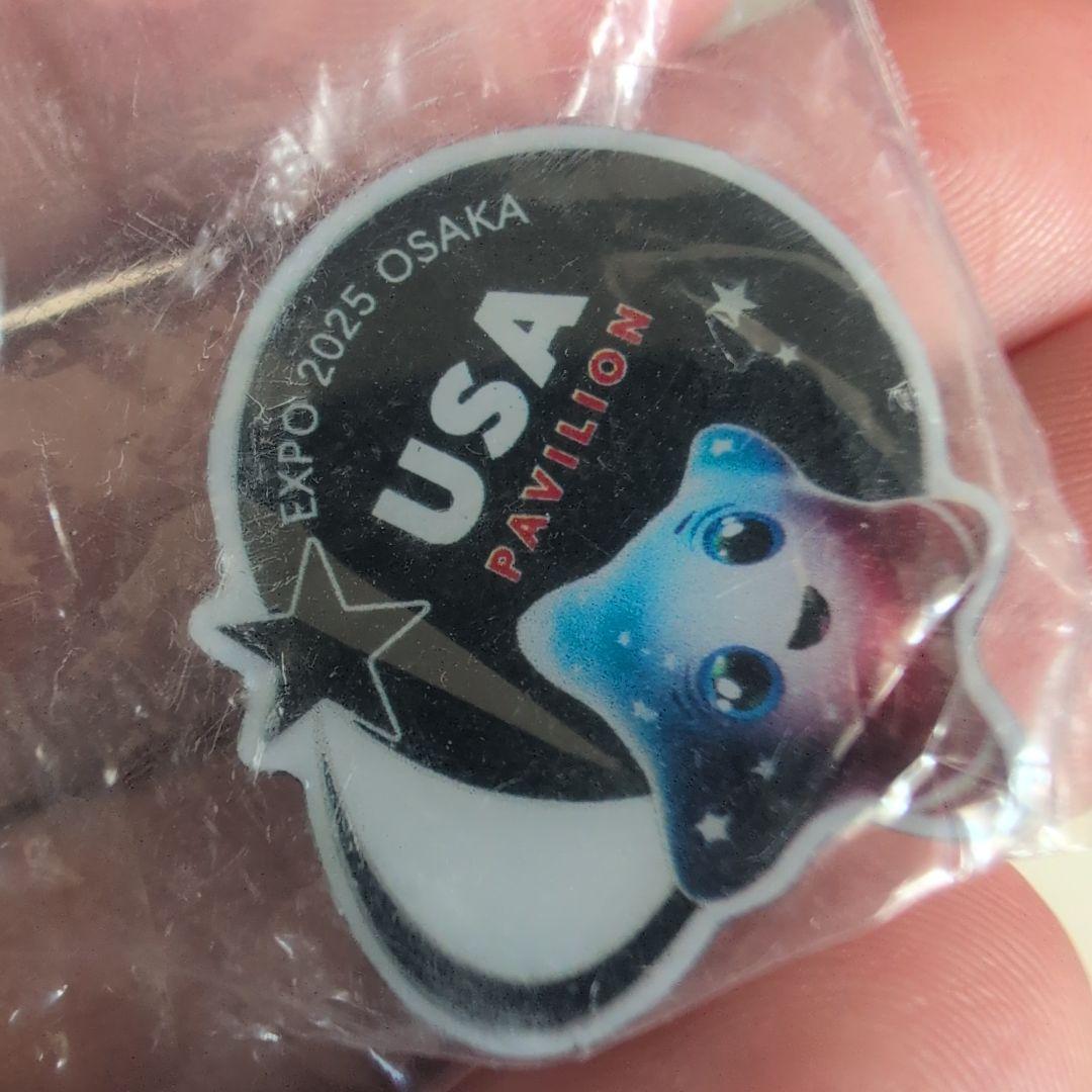 非売品 万博 アメリカ館 ピンバッジ ピンズ アメリカパビリオン