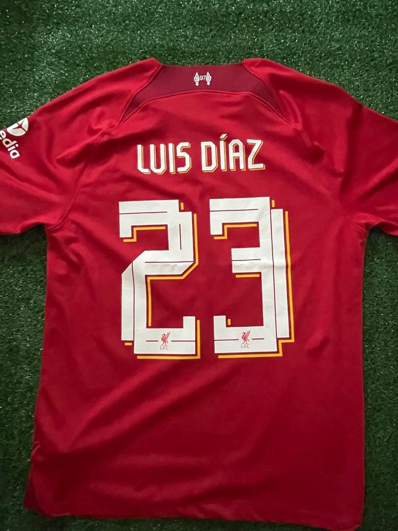 【正規品】リバプール ルイス・ディアス 23番 CL仕様