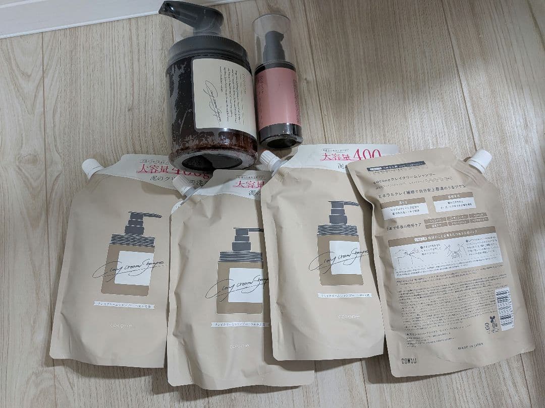 cocone　クレイクリームシャンプー　セット