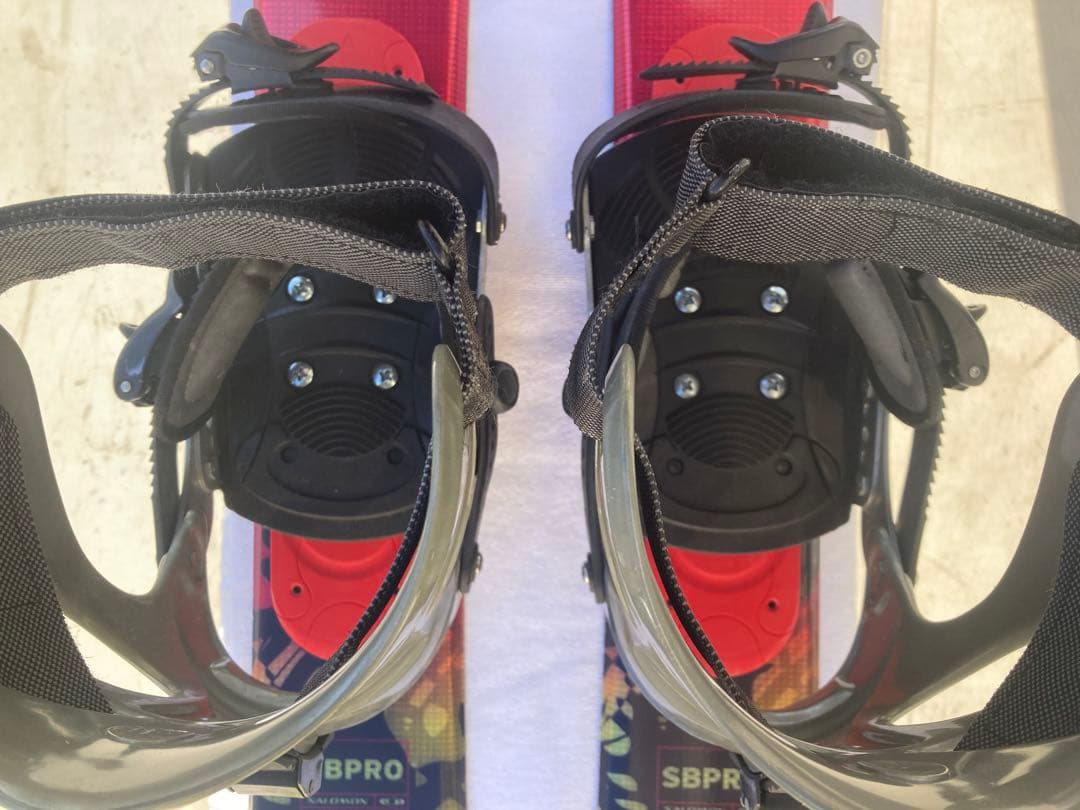 ショート(ファン)スキー　スノーボードブーツ用SALOMON× SALOMON赤