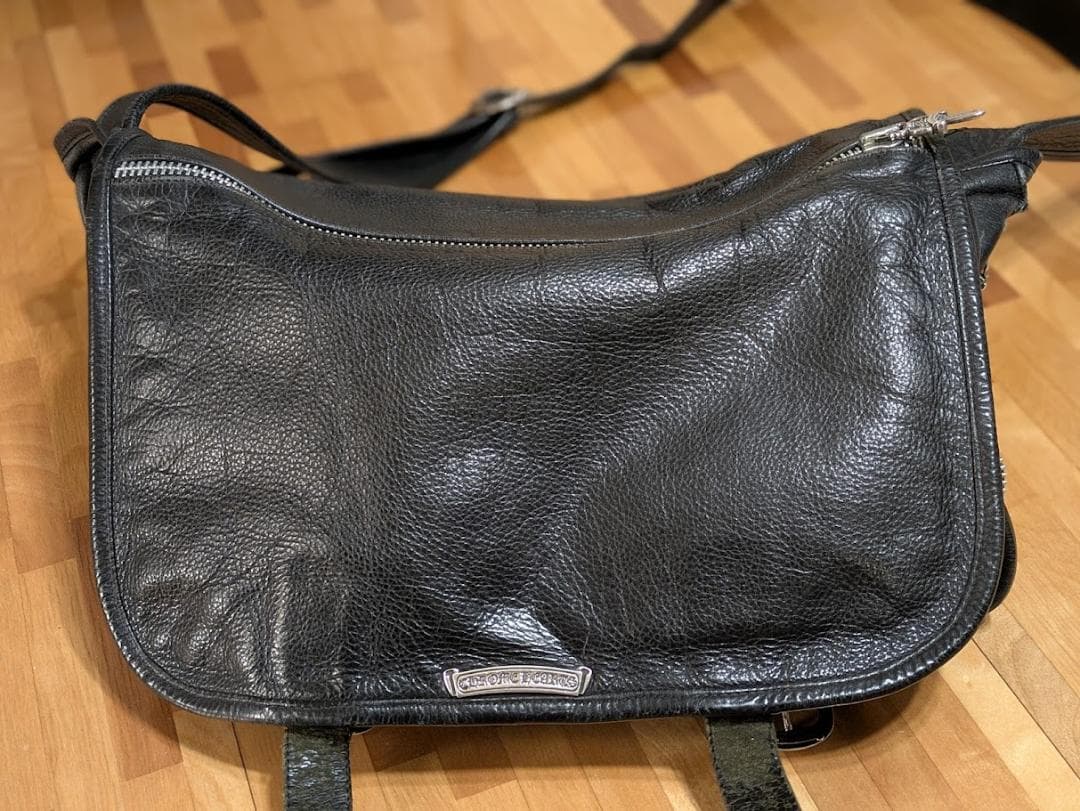 【名作/RINKAN購入】クロムハーツ JJ DEAN ラージ ショルダーバッグ