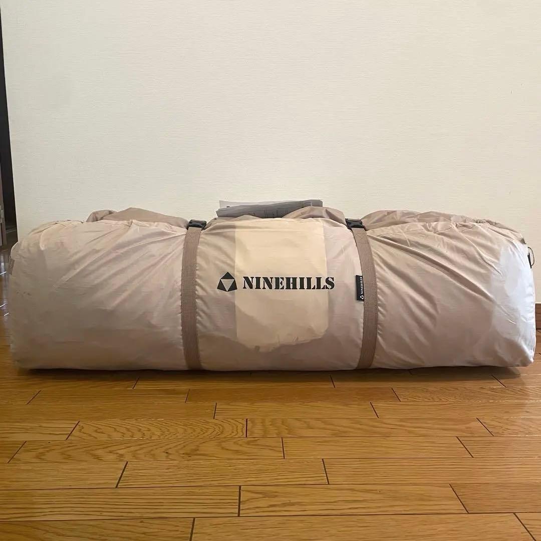 【訳アリ美品】NINEHILLS SENAI48　ワンタッチ　テント　ロッジ型