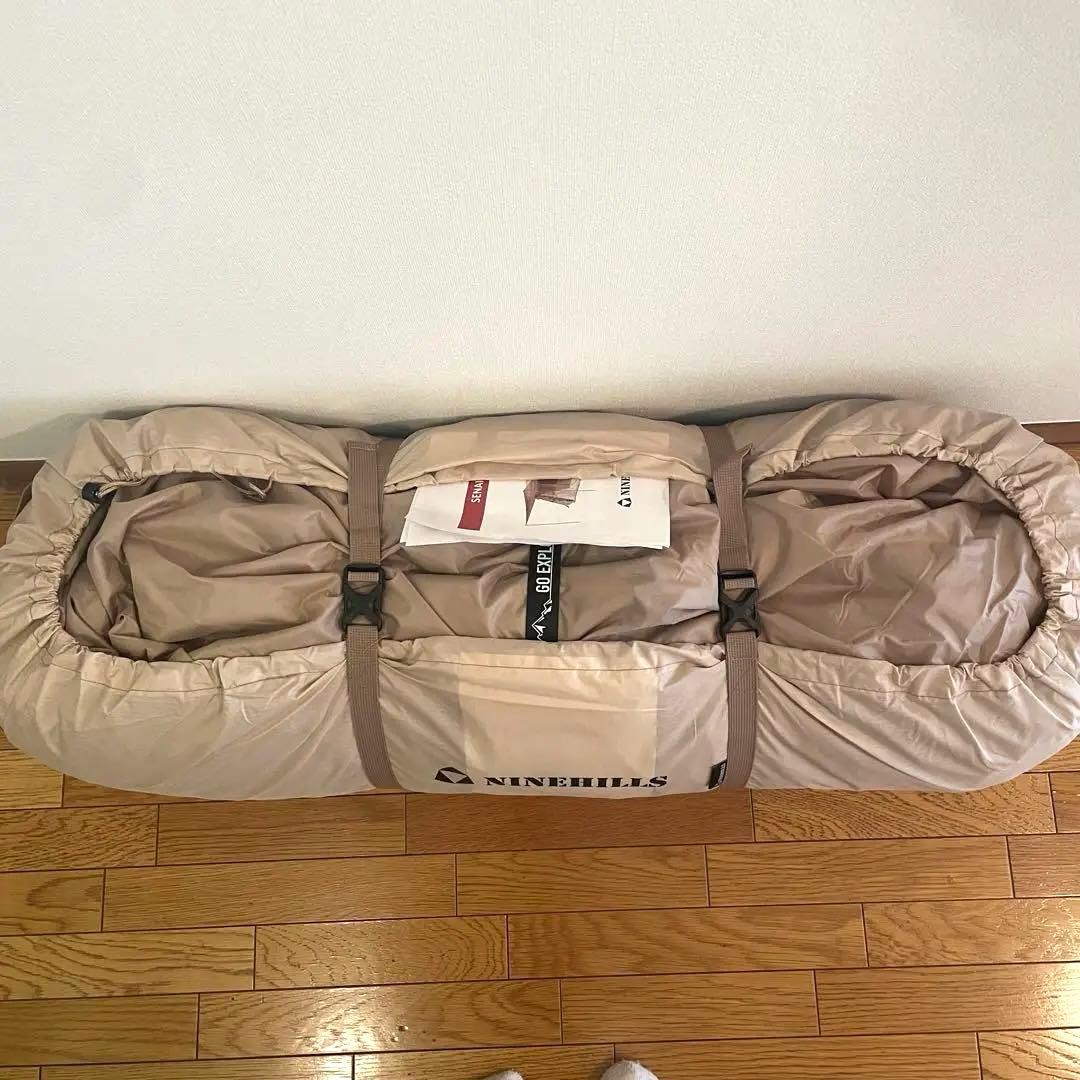 【訳アリ美品】NINEHILLS SENAI48　ワンタッチ　テント　ロッジ型