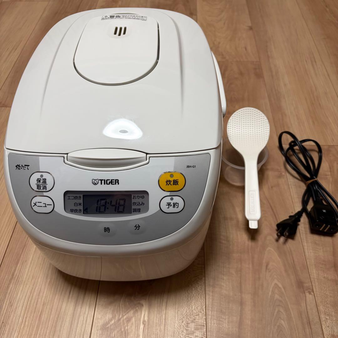 TIGER 炊飯器 一升炊き タイガー 23年製