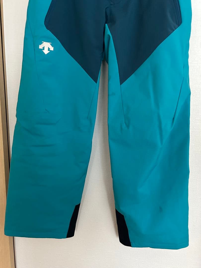 DESCENTE スキーウェア 青　白　Mサイズ