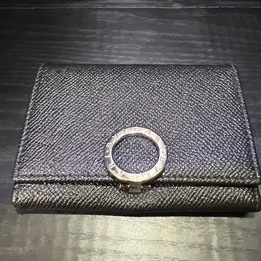 BVLGARI　カードケース　名刺入れ　黒