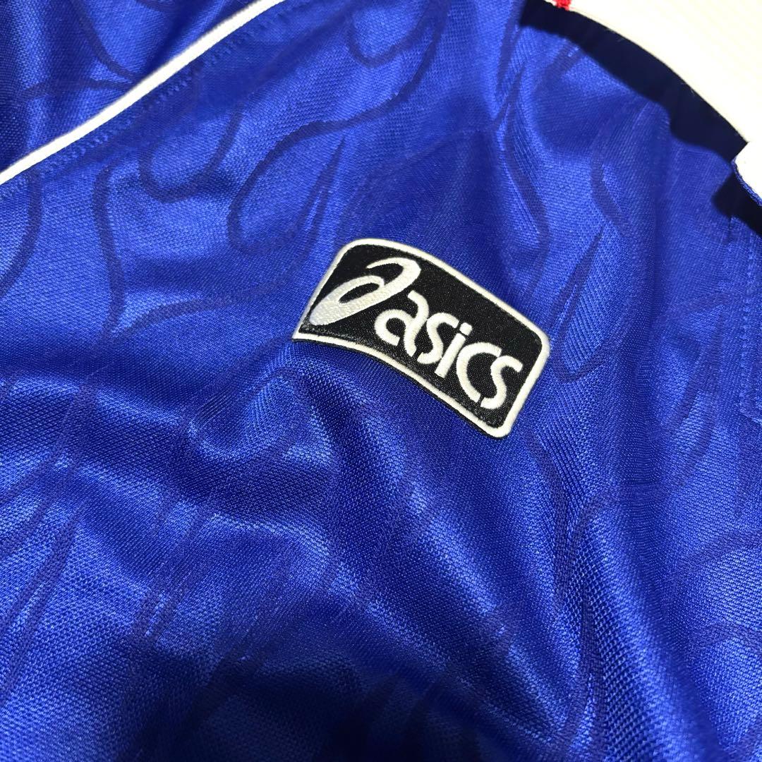 【タグ付き】98年 フランスW杯 日本代表 レプリカシャツ 半袖 asics