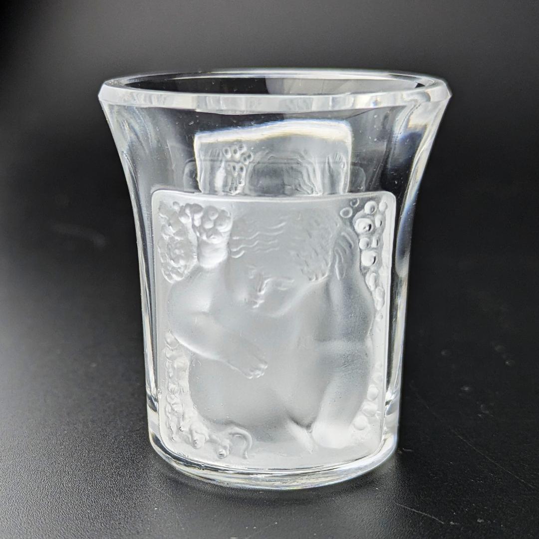 生命の芸術★ラリック アンファン ショットグラス 4個セット アールデコフランス