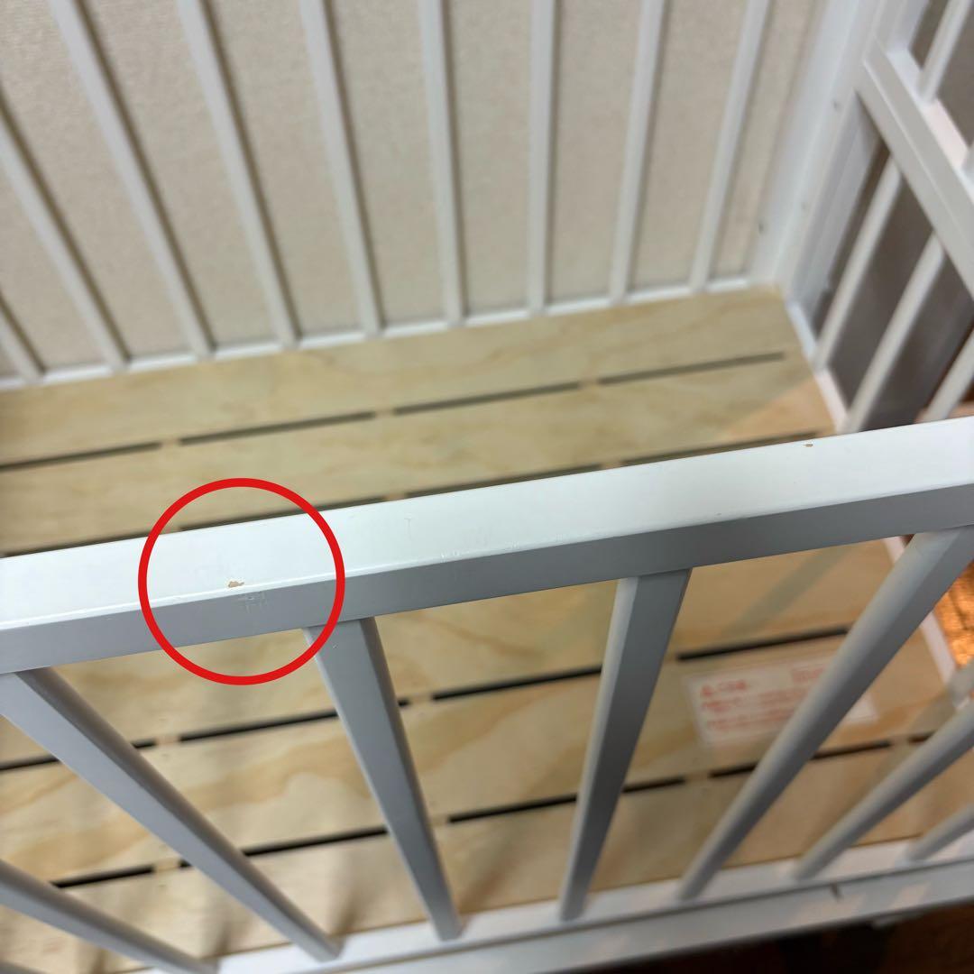 そいねーるミニ　ベビーベッド ホワイト