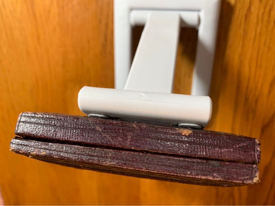 アンブロタイプ　アンティークフォト　ロット（2）夫と妻　面白い手書きのメモ付き。