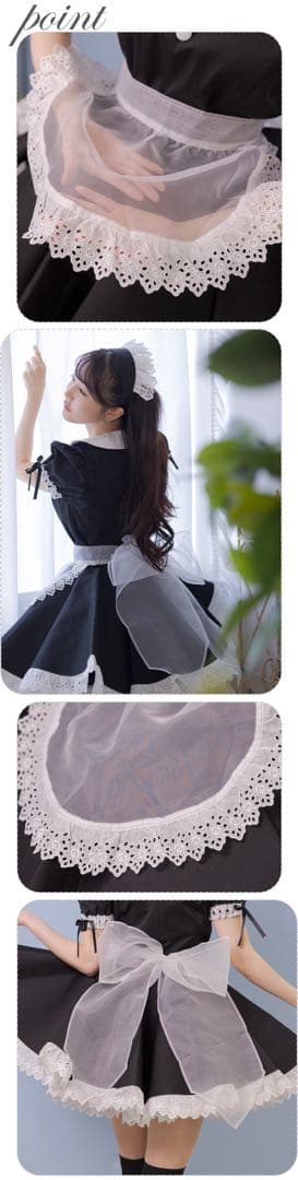 Candy fruit メイド服　3点セット