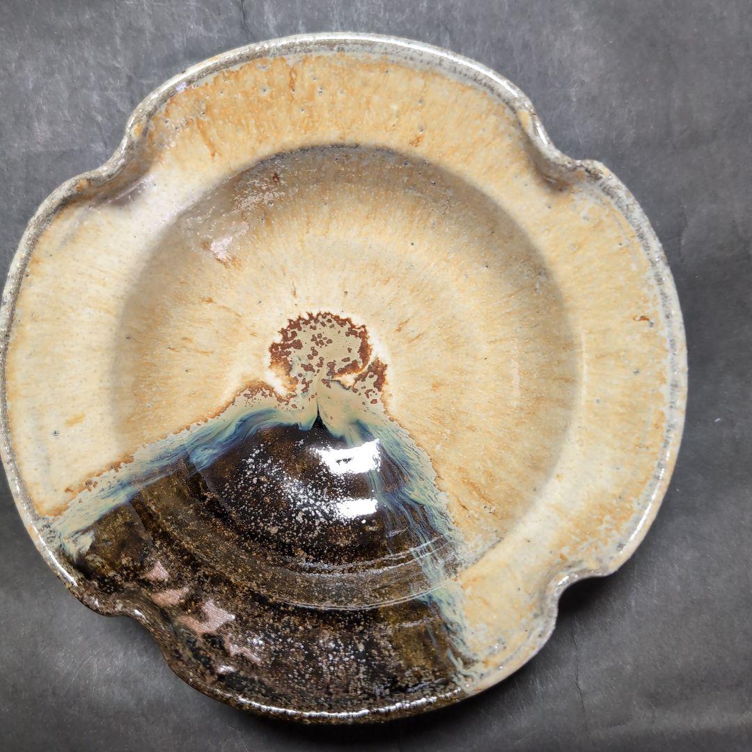 西岡小十　氏作　朝鮮唐津皿　5客 唐津焼皿　新品未使用　箱なし