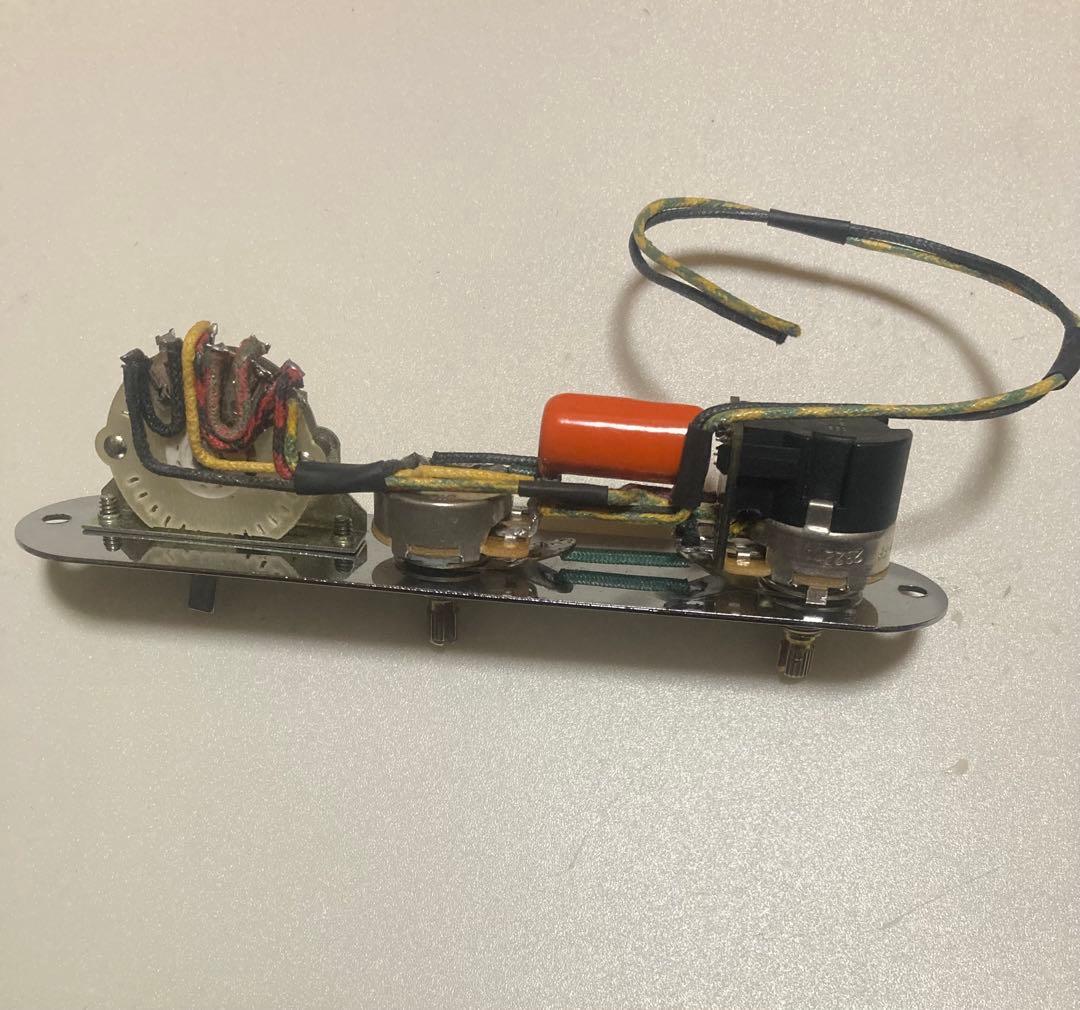 4way telecaster push/pull配線