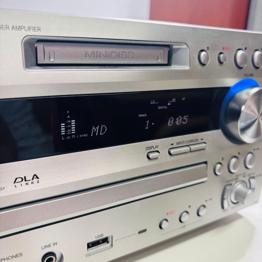 ONKYO FR-N7SX D-N7SX CD MDチューナーアンプ