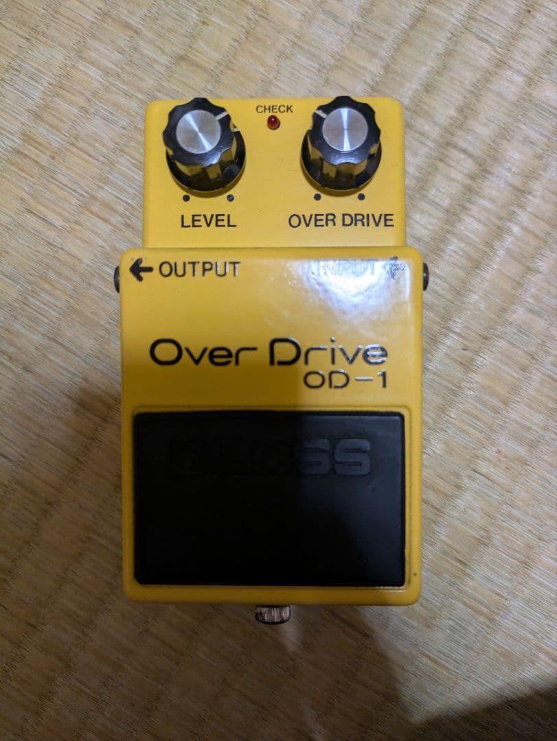 boss od-1 1979 銀ネジ