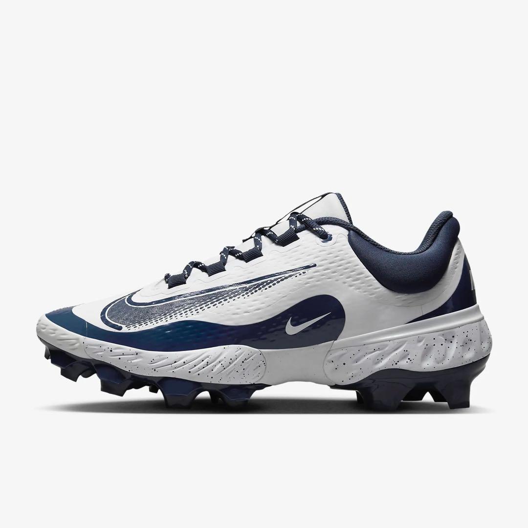 NIKE ポイントスパイク　ホワイト/ネイビー　29cm