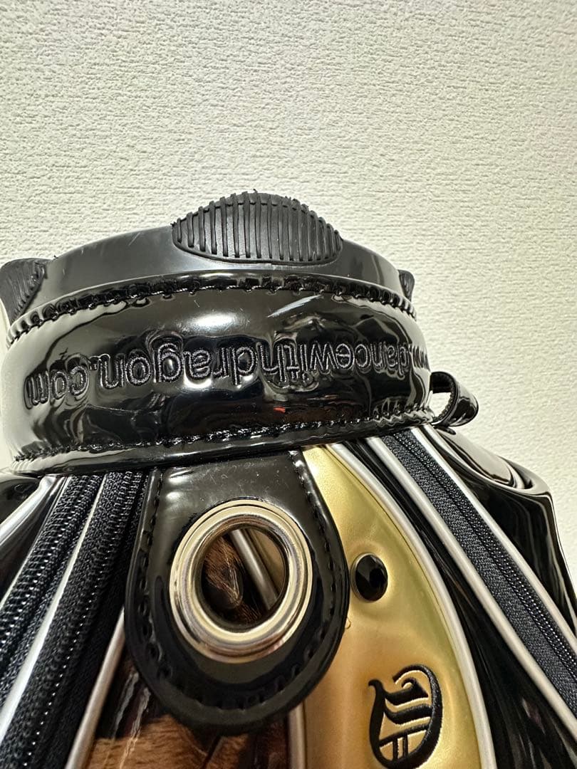 DANCE WITH DRAGON キャディーバック　ヒョウ柄