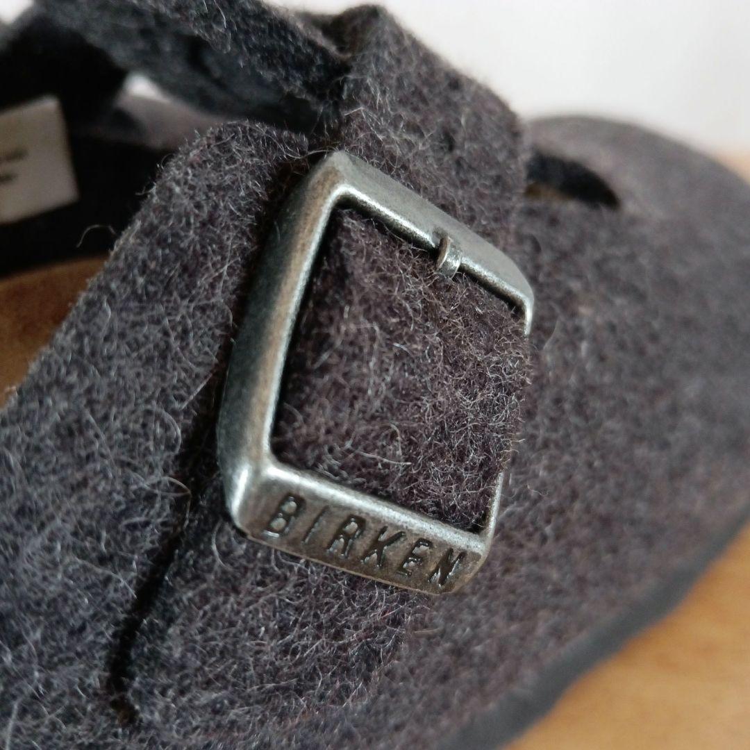 極美品◆ビルケンシュトック　ボストン　フェルト　35　BIRKENSTOCK