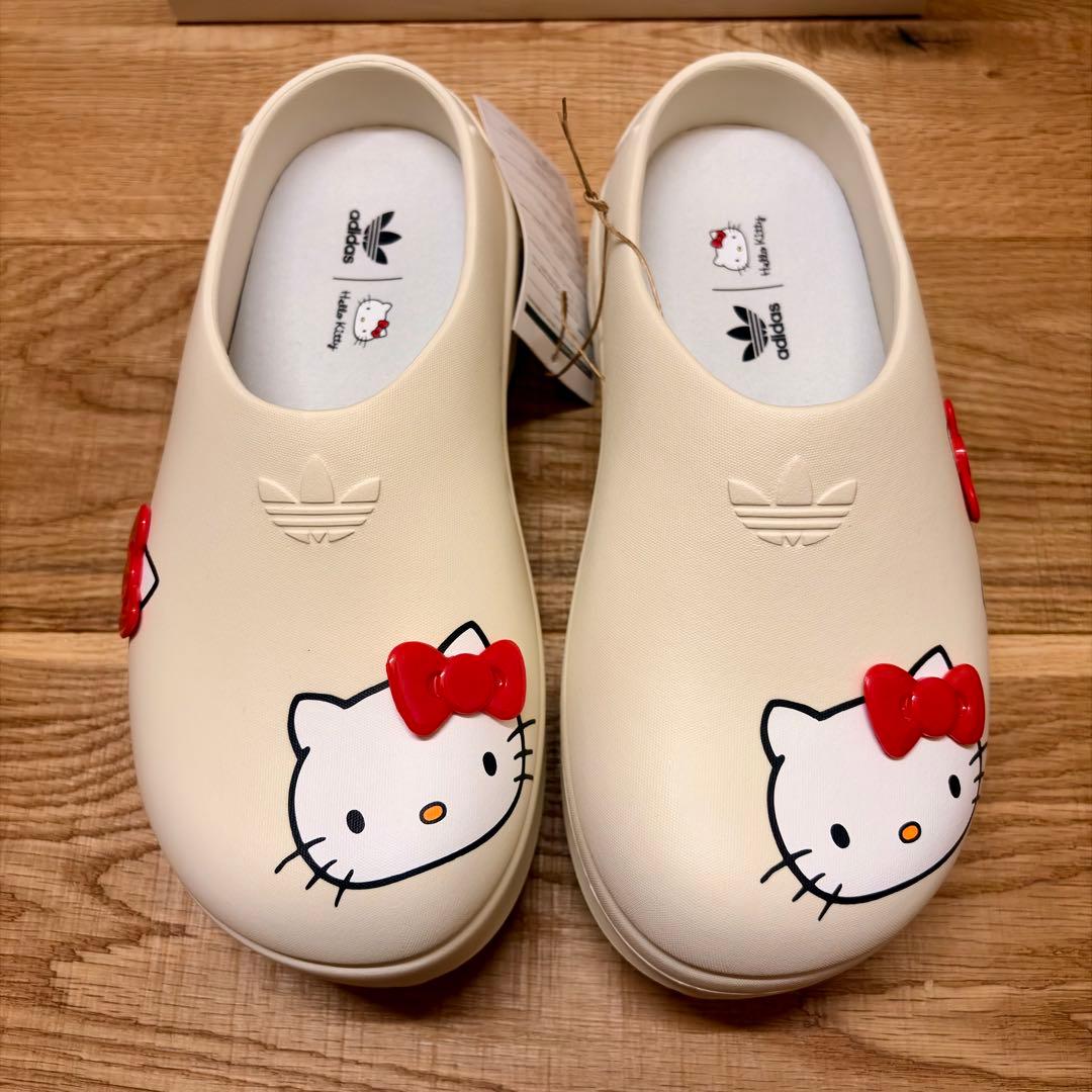 アディダス × ハローキティ スタンスミス ミュール / ホワイト サンダル