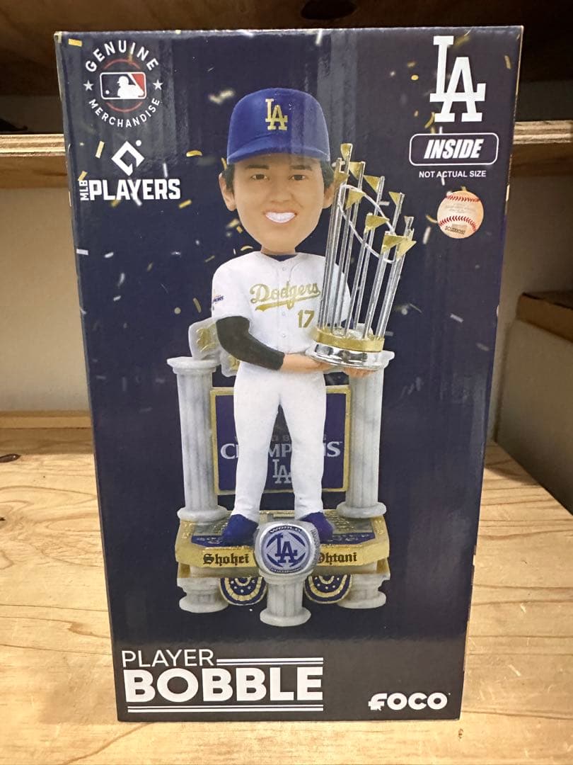大谷ボブルヘッド2024 World Series Champions(激レア)
