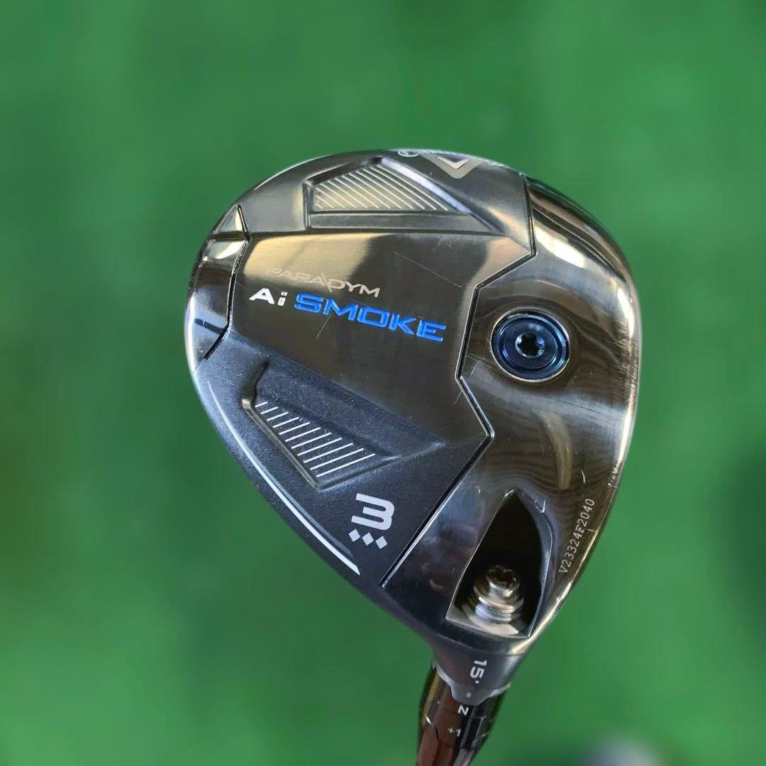 Ai SMOKE ♦︎♦︎♦︎3w USフェアウェイウッド 15度 トリプルダイヤ