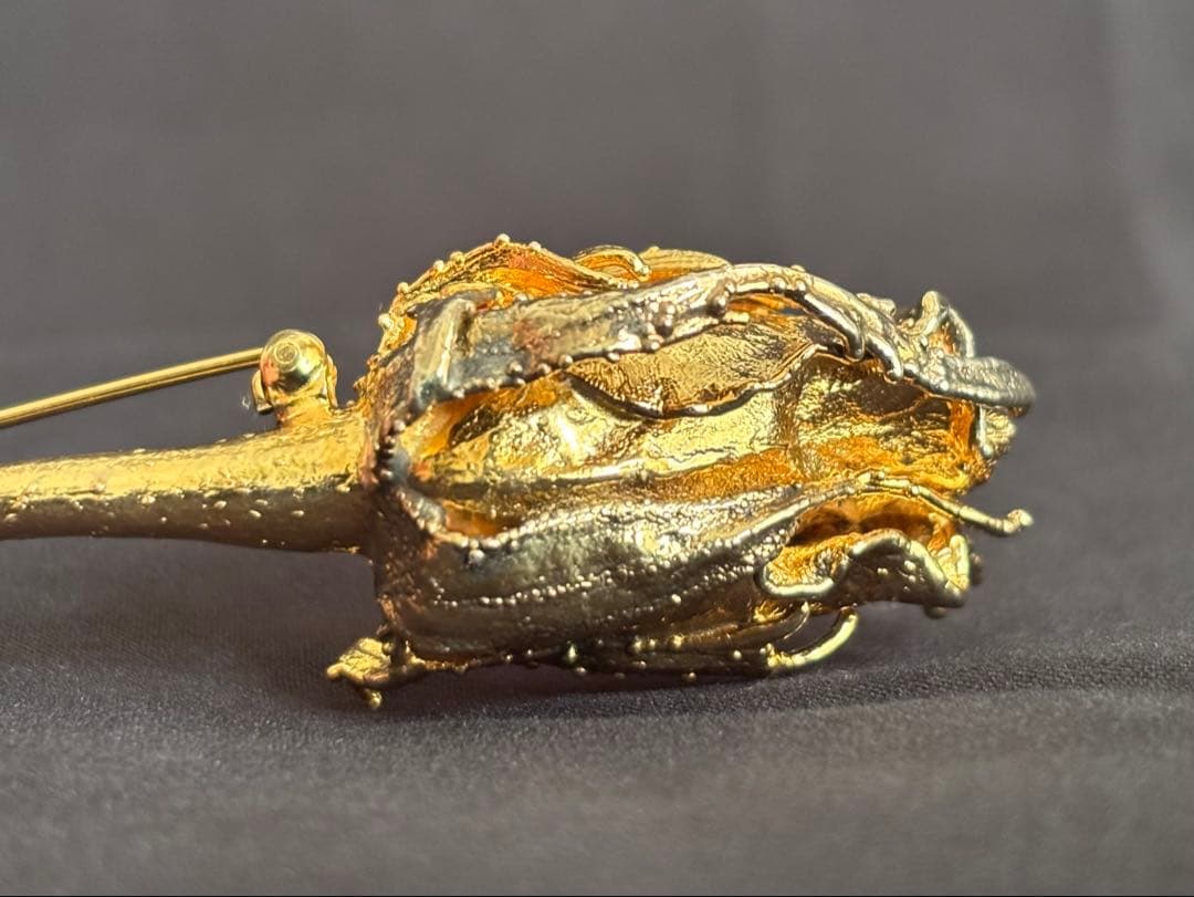 ヴィンテージデンマーク 925シルバー FLORA DANICA ブローチ