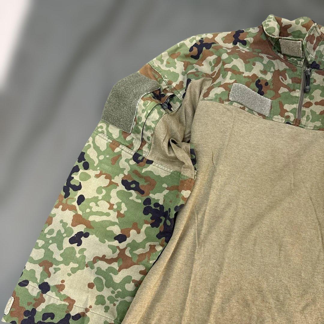 M*o様 陸自迷彩 コンバットシャツ 実物生地 七洋交産