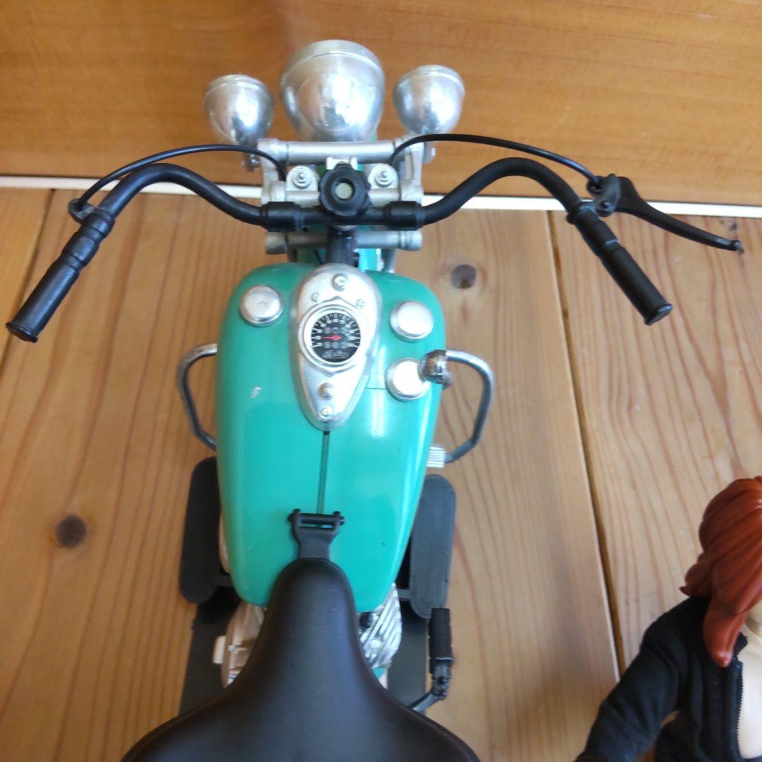 1/6 峰 不二子 可動フィギュア インディアン バイク 付き