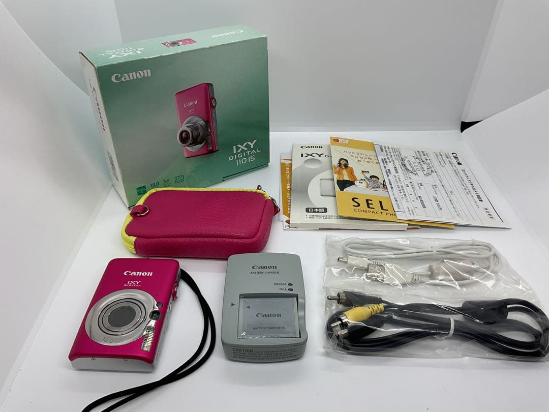 Canon IXY DIGITAL 110 IS ピンクコンパクトデジタルカメラ