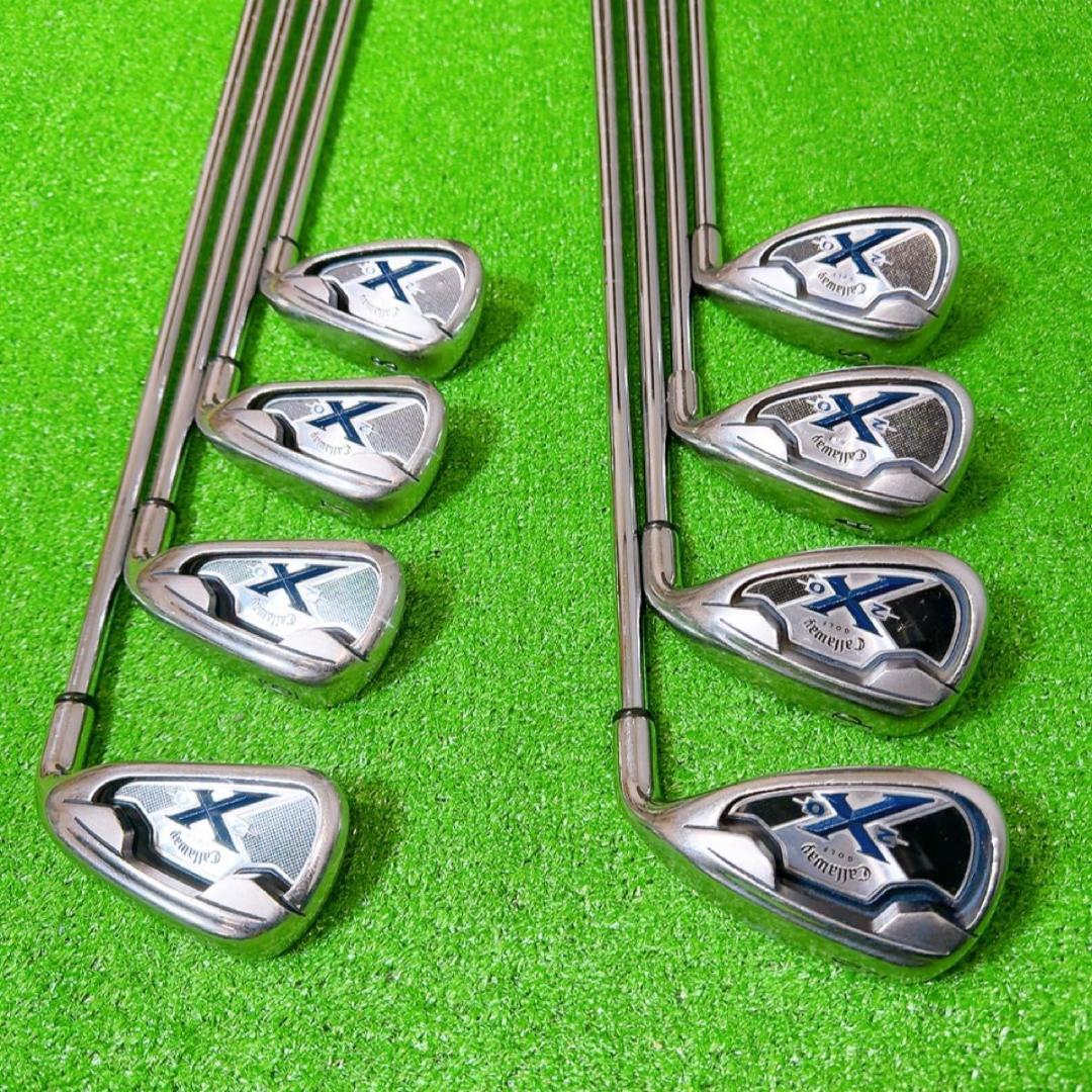 Callaway キャロウェイ　X20アイアンセット　ゴルフ　8本　メンズ　右