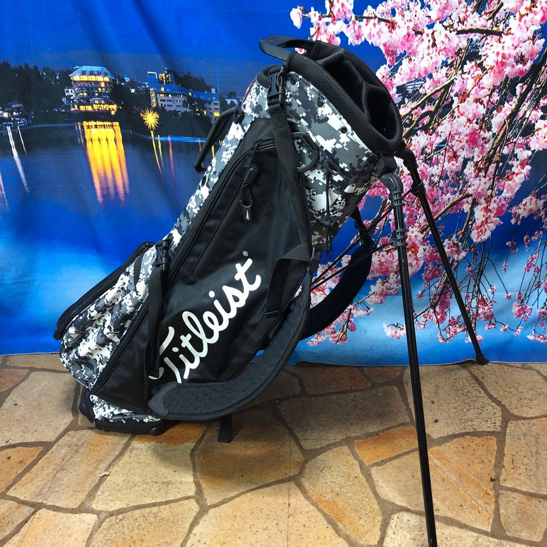 寶BV-1124 タイトリスト スタンド式 キャディバッグ カモフラージュ柄