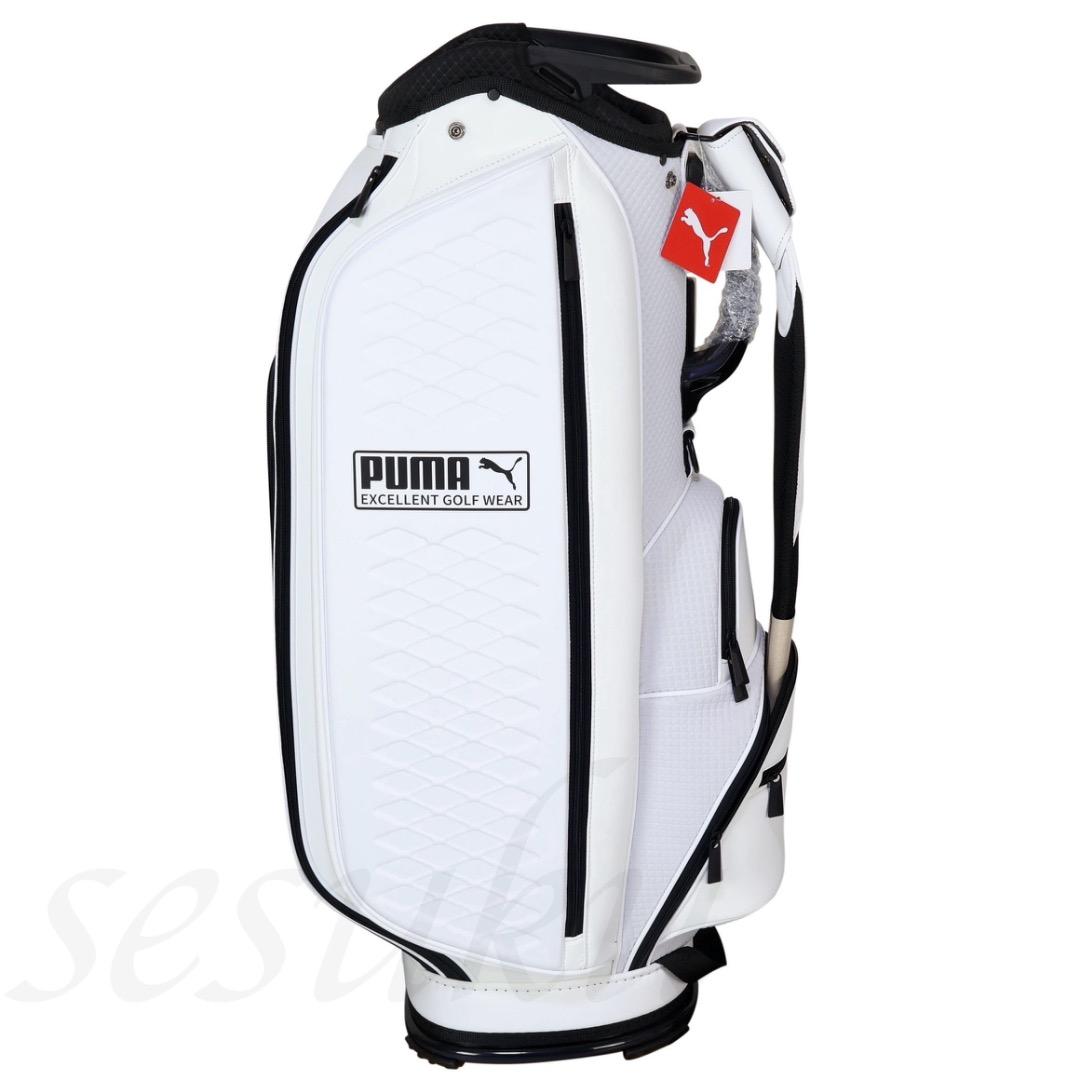 プーマ ゴルフ PUMA EXCELLENT GOLF EGW キャディバッグ白