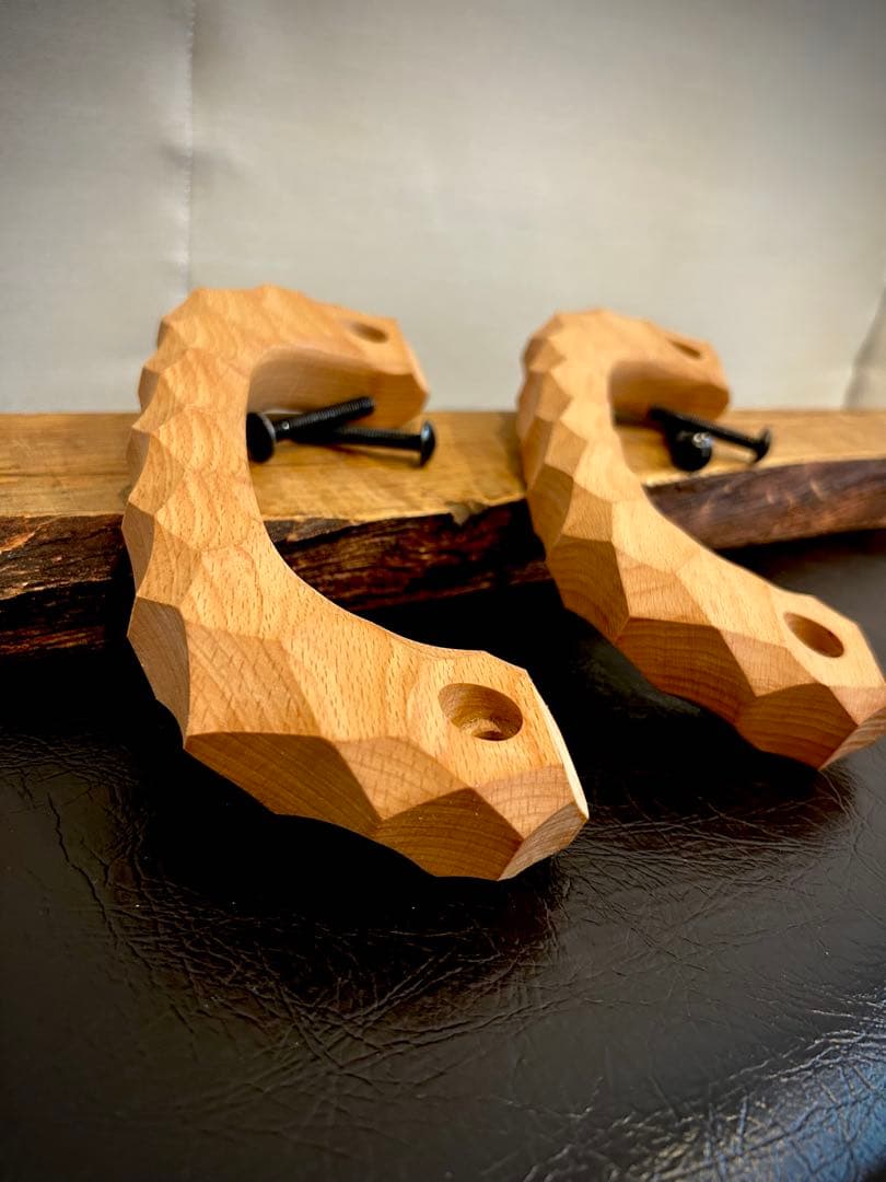 アシストグリップ　51本目！！名栗加工　超絶極上激渋品　ハイエース　2本セット