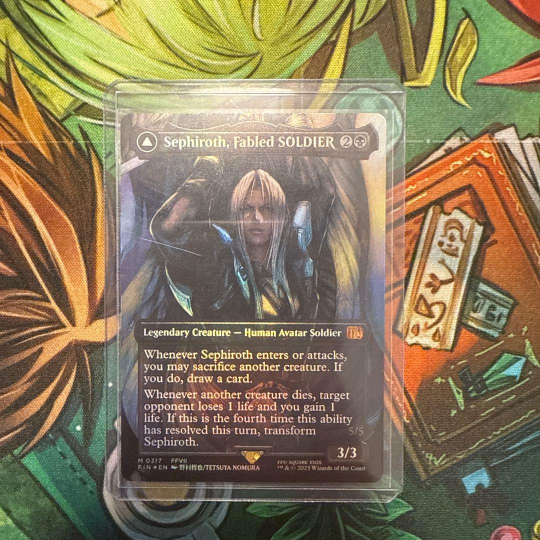 Sephiroth, Fabled SOLDIER foil ホイル