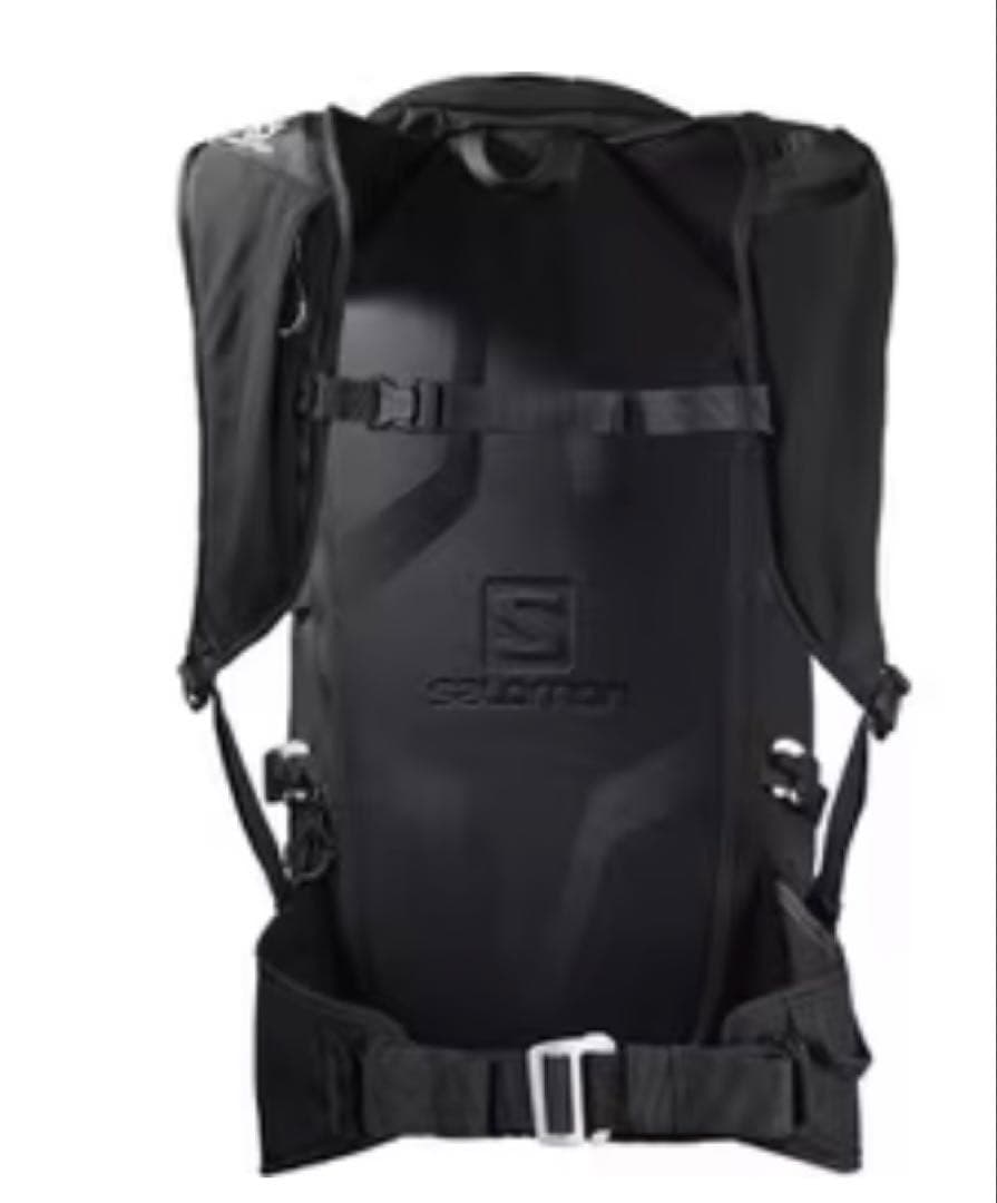 新品SALOMON LC1914700 ナップザック S/M ブラック/ホワイト