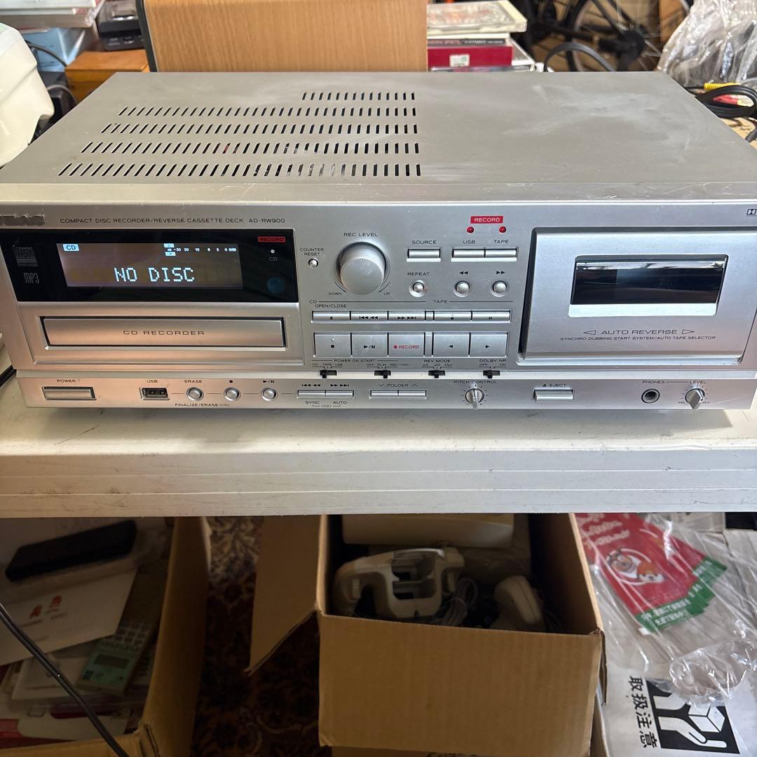 S*i様 ジャンク　TEAC AD-RW900 S ティアック USB接続対応C