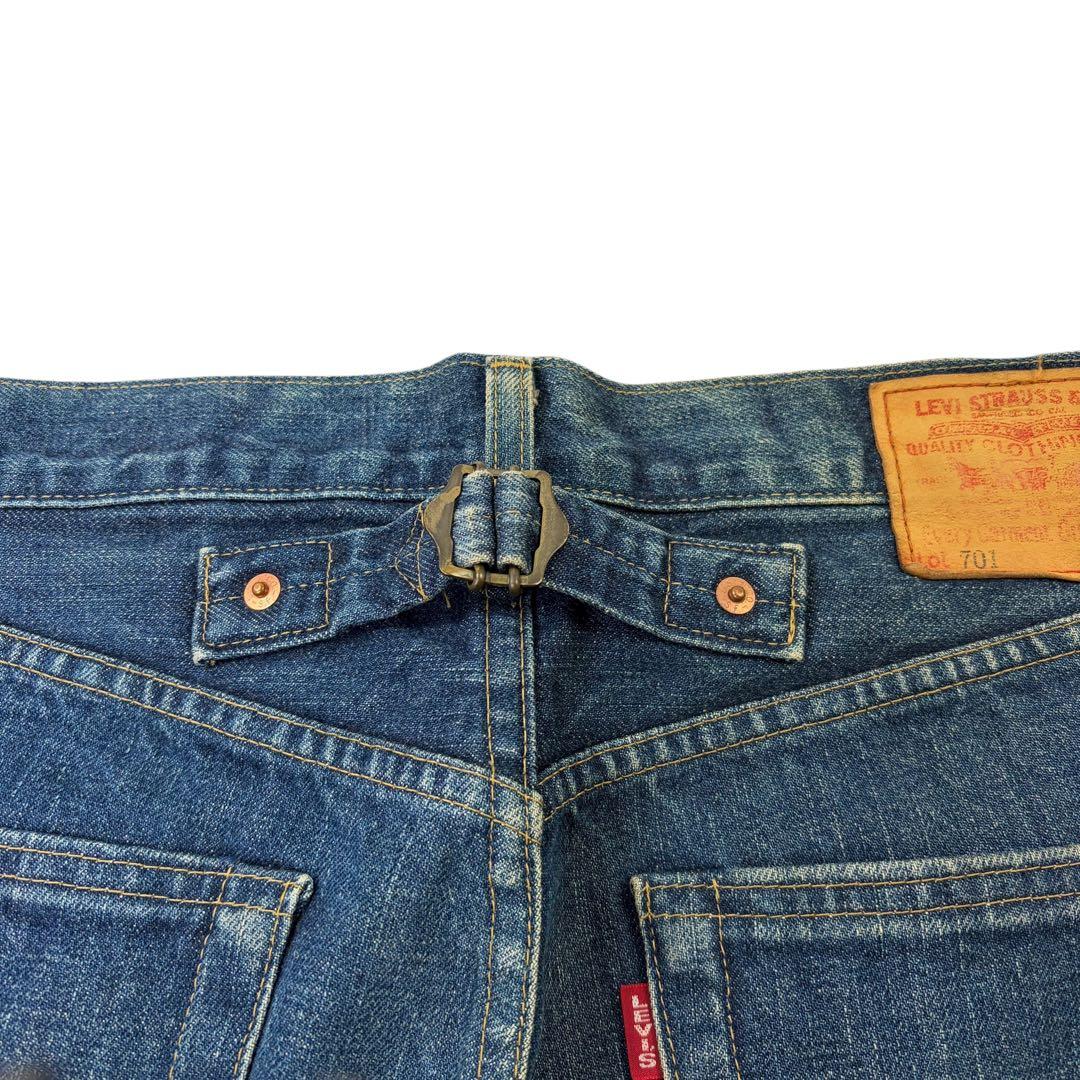 【日本製】90s Levi's701xx デニム ジーンズ big E W34